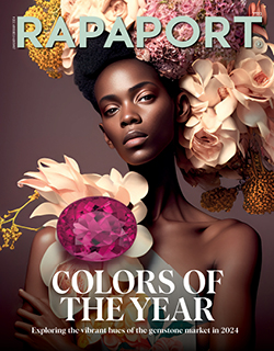 Rapaport Magazine Cover January February USED 012224