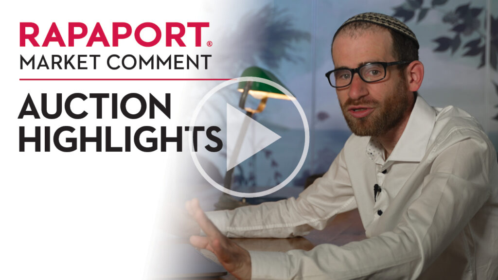 Rapaport Market Comment Sotheby's auction 1280 USED 032824