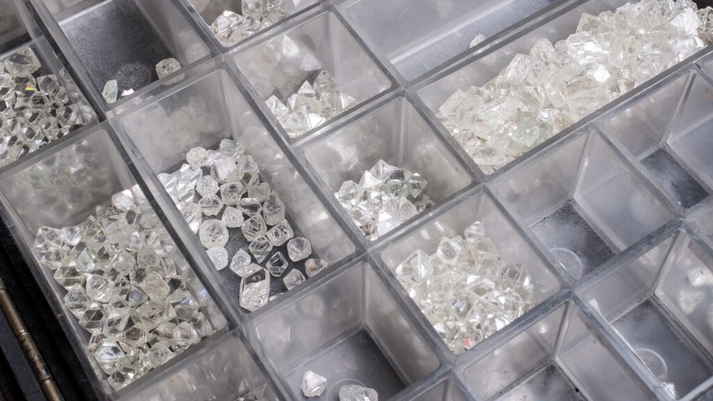 diamond sanctions Alrosa rough diamonds credit Alrosa 1280 USED 031024