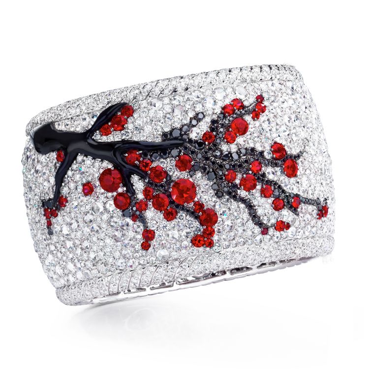 Anna Hu Winter Plum bangle. (Anna Hu)