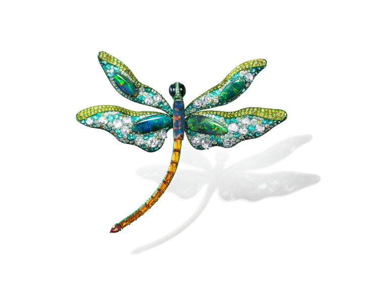 Anna Hu Dancing Fly Dragon brooch. (Anna Hu)