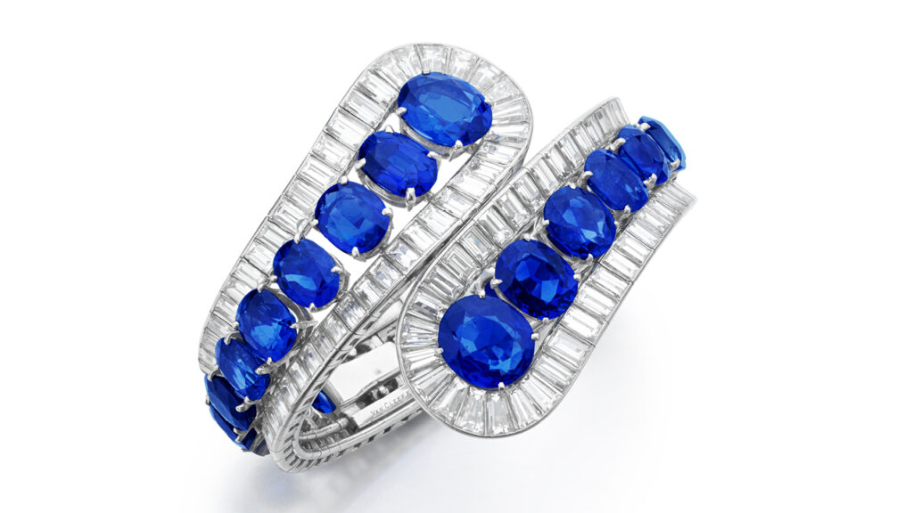 Van Cleef & Arpels sapphire and diamond bracelet image