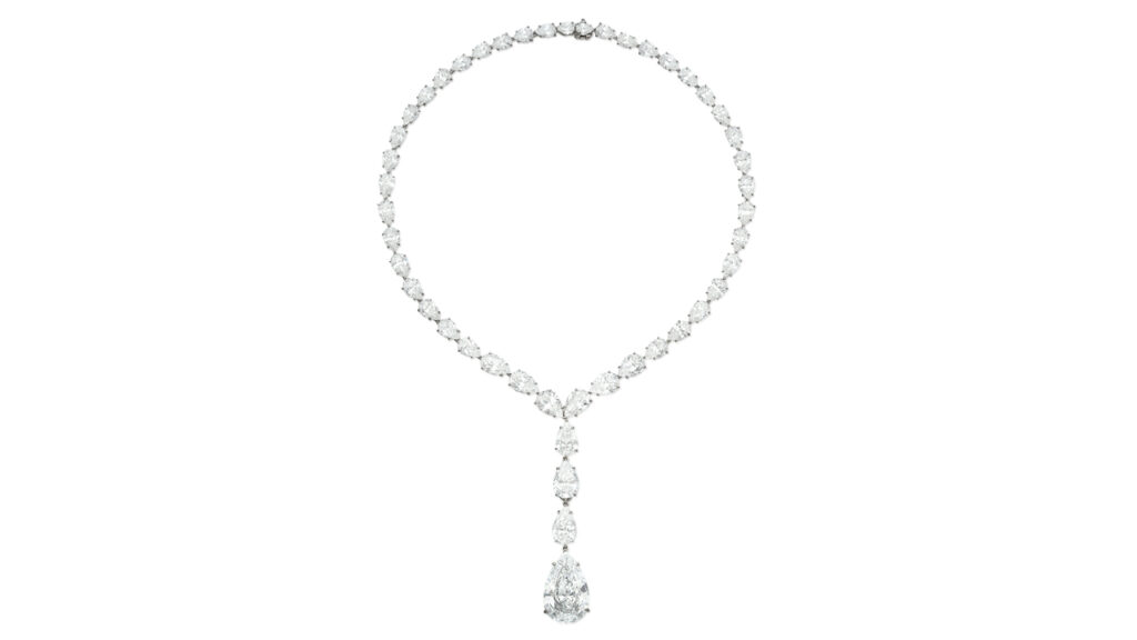 Graff diamond necklace at Sotheby's image