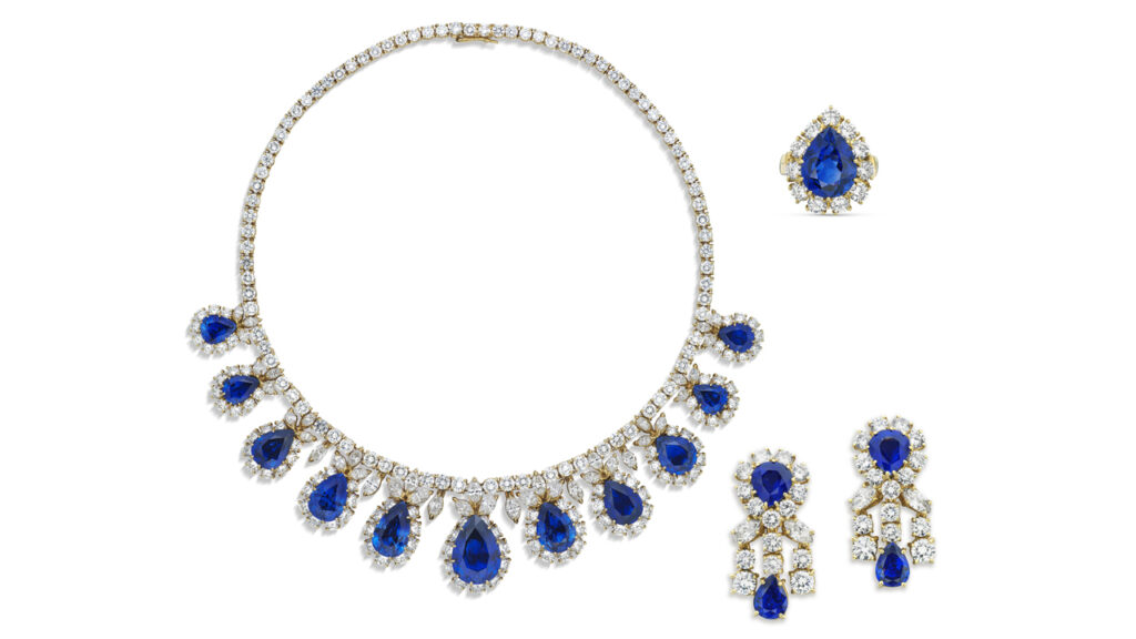 A suite of four jewels from Christie's image