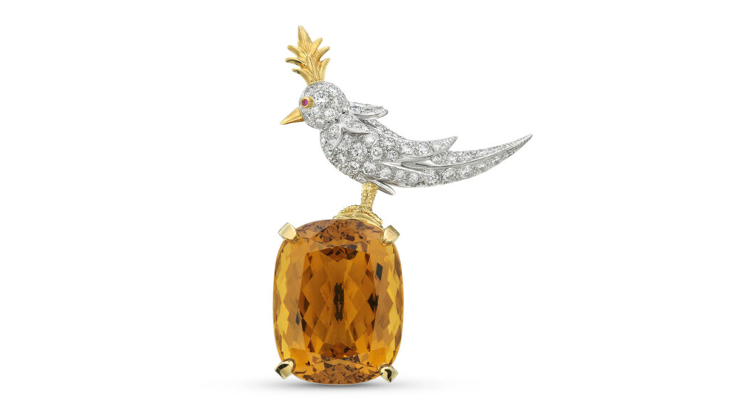 Tiffany & Co brooch sold at Christie's image