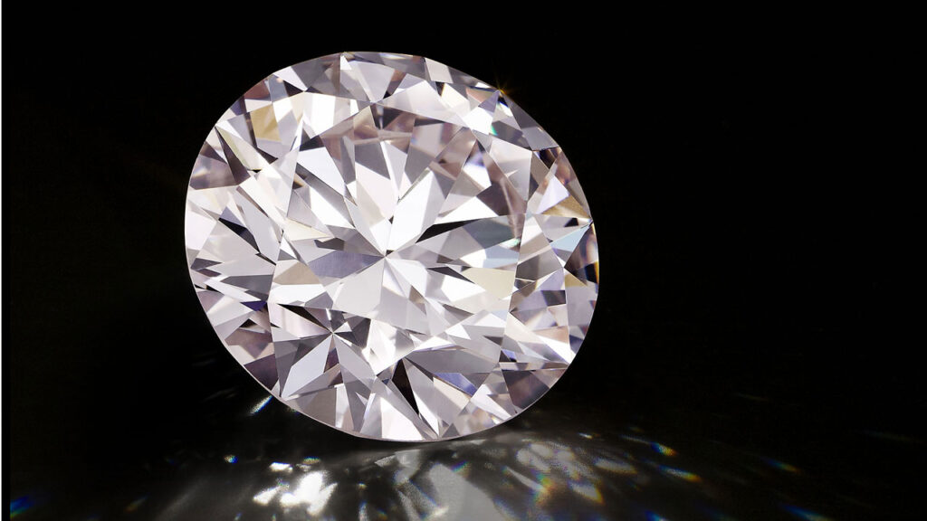 Pink diamond at Bonhams image