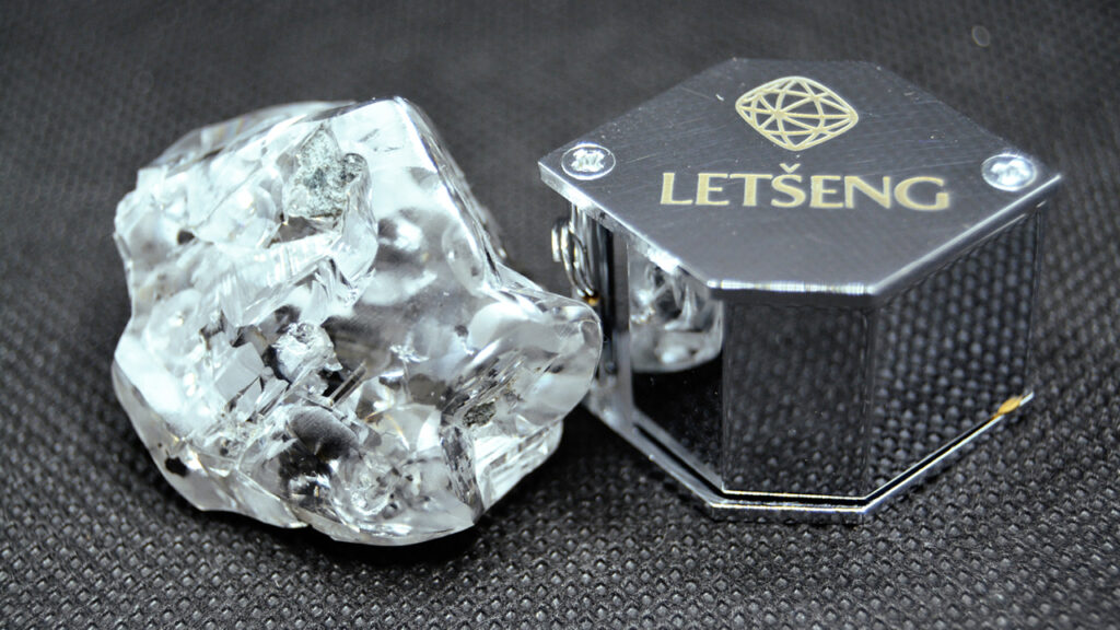 212.91-carat diamond from Gem Diamonds’ Letšeng mine image