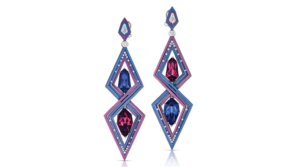 Cromatica earrings
by Adam Neeley Fine Art Jewelry image