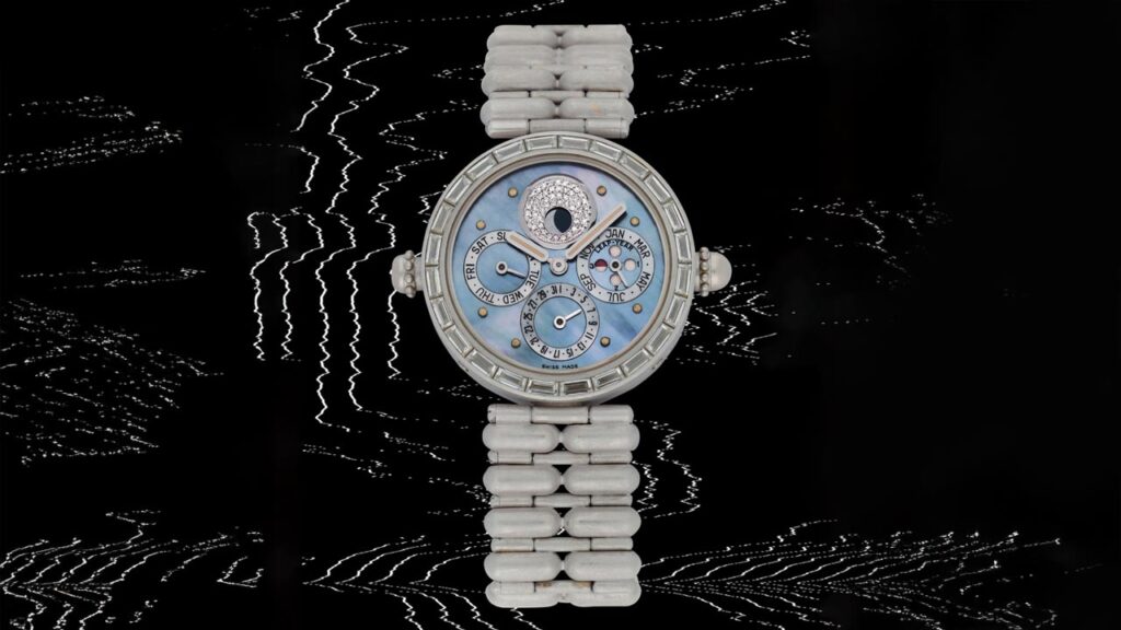 Gérald Genta watch, 40 baguette diamonds at Sotheby's image