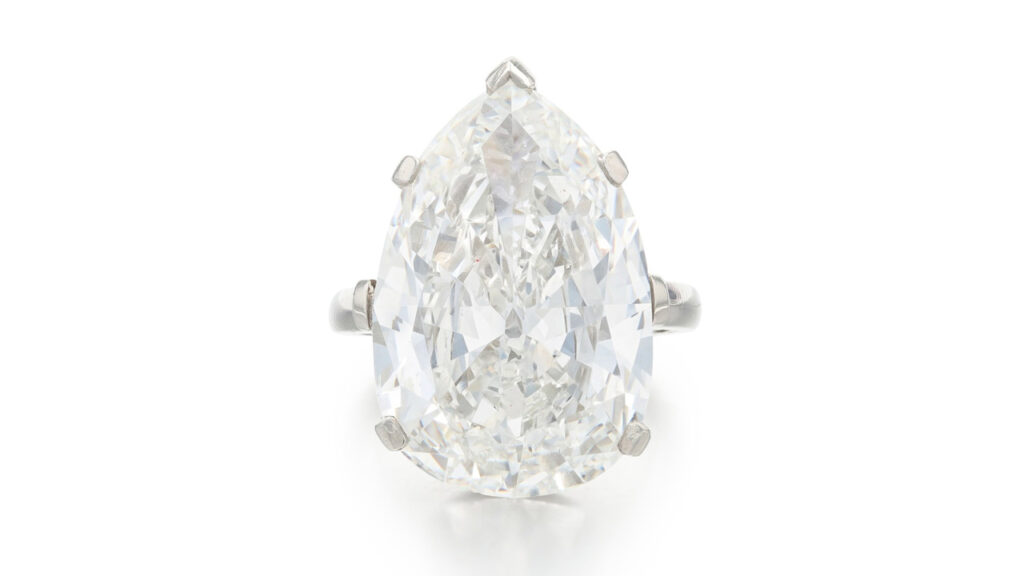 Sothebys 17.48-carat diamond ring