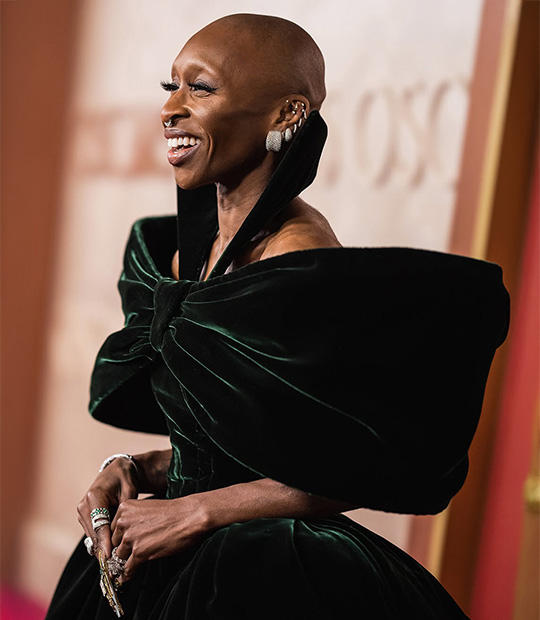 Cynthia Erivo at the Academy Awards image