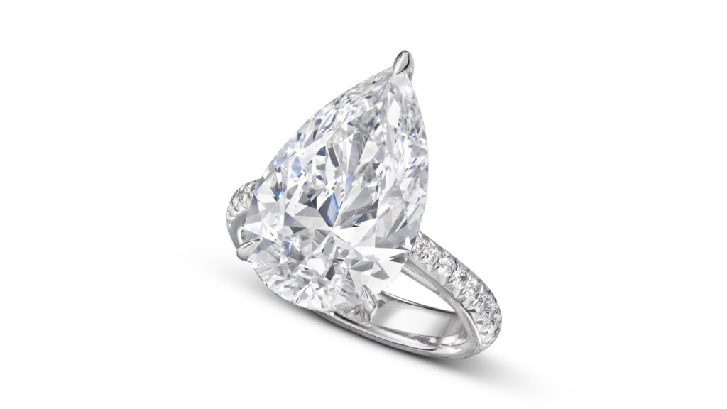 8.79-carat diamond ring at Christie's image