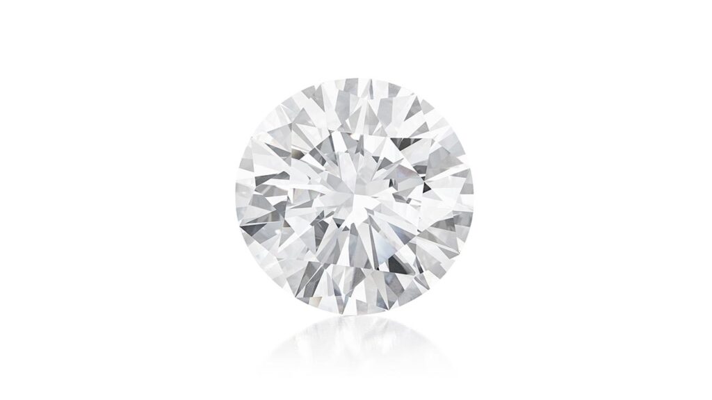 Round diamond at the Sotheby’s High Jewelry sale in Geneva image