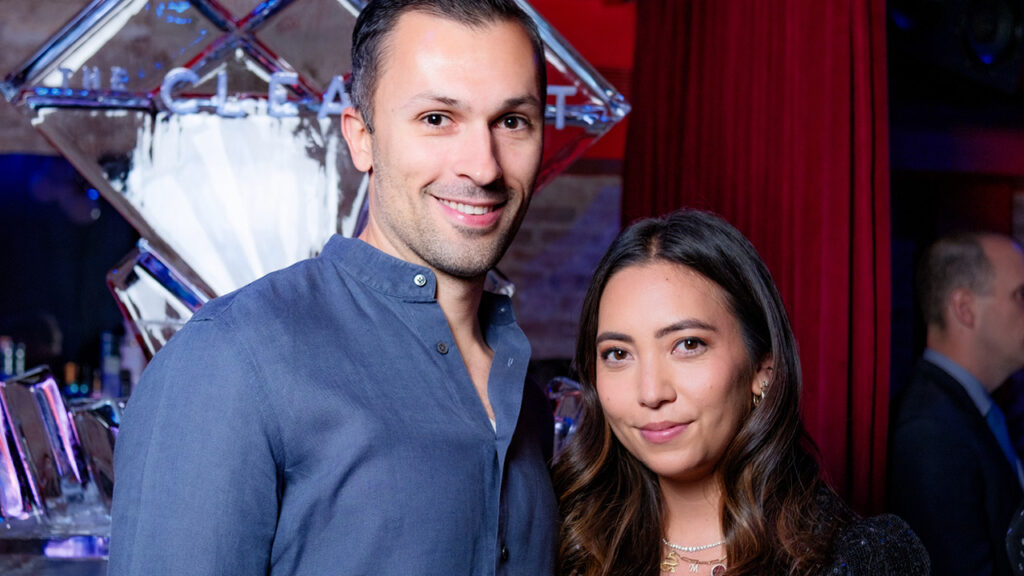 Kyle Simon and Olivia Landau