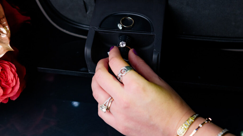 Diamond jewelry at The Clear Cut x Tracr Natural Diamond event image