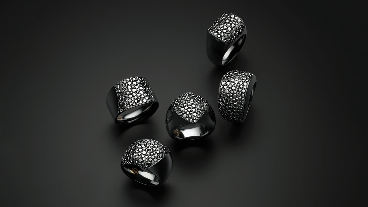 Rings in Niellium from Atelier Allure by Thomas Hauser image