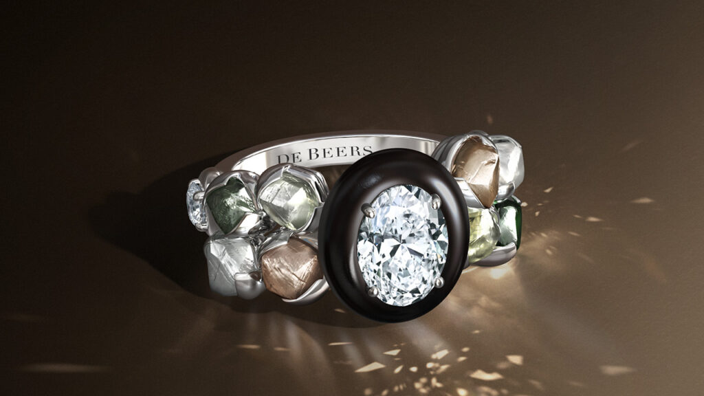 Ring from De Beers Jewellers' Essence of Nature: Chapter One collection image