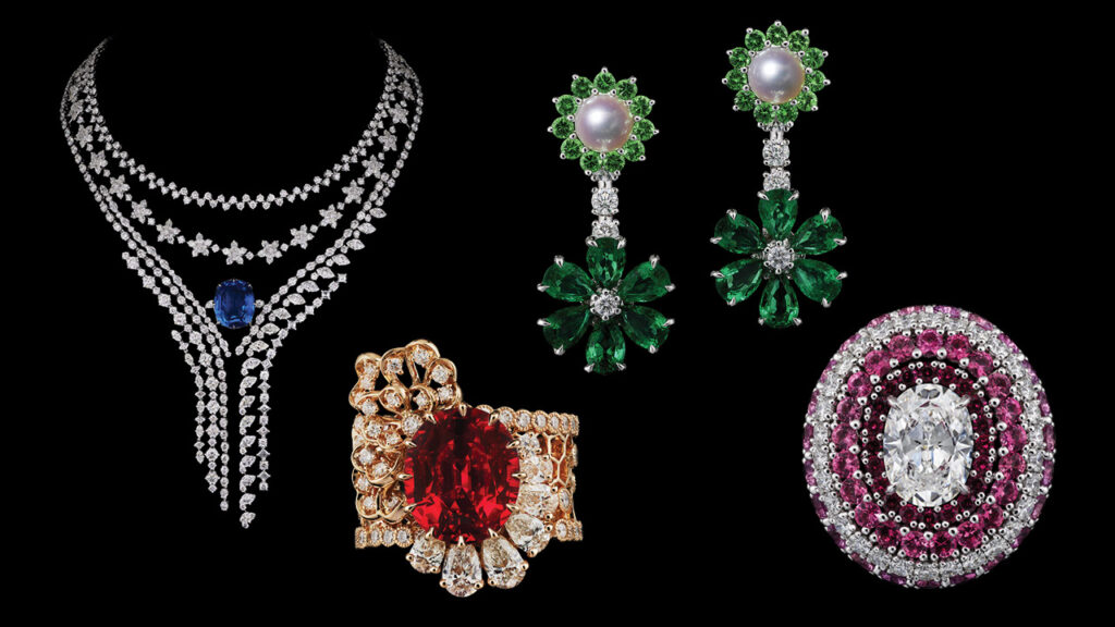 Selection of jewelry from the Diorama & Diorigami collection by Dior Joaillerie image