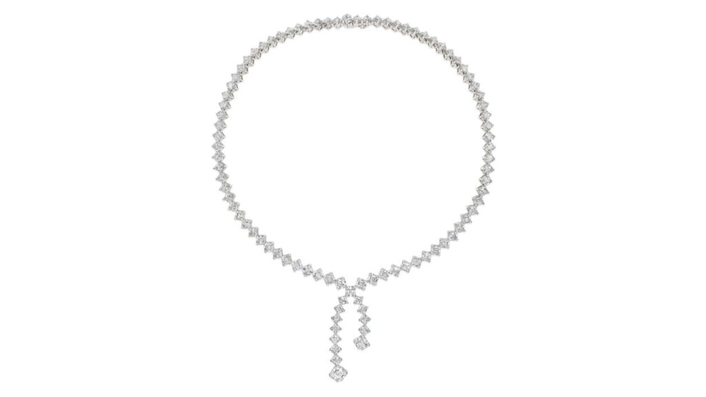 Pierres De Caractère, a Van Cleef & Arpels necklace boasting 45.80 carats of diamonds at Bonhams image