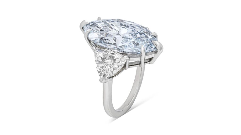 Marquise diamond ring at Christie's image