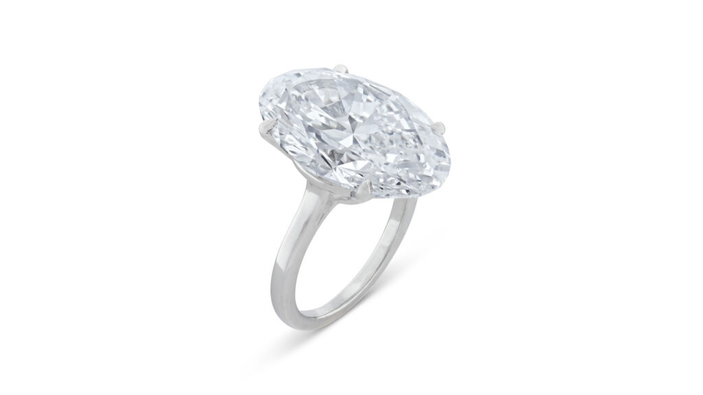 5.03-carat diamond ring at Christie's