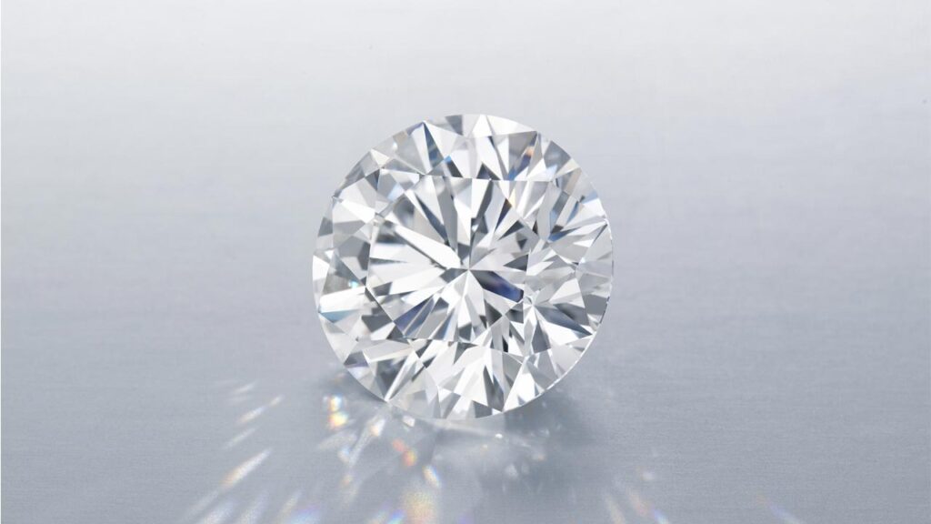 Unmounted round brilliant-cut, 20.02-carat diamond at Christie's image