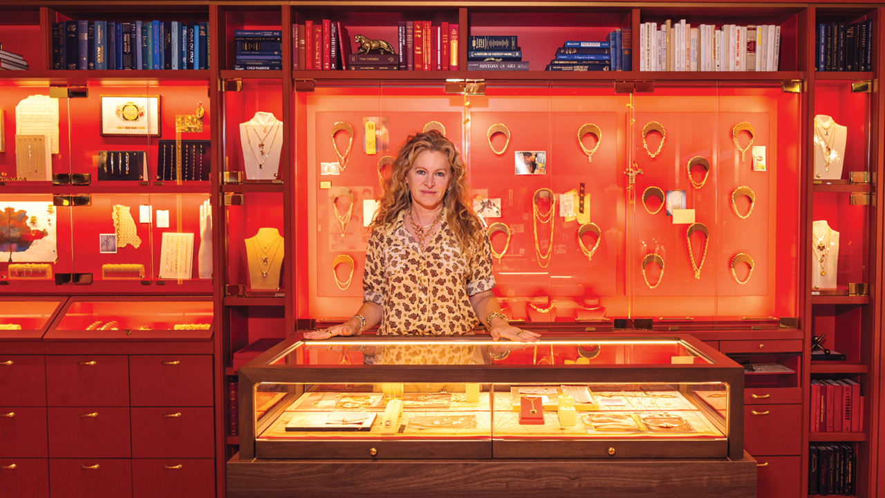FoundRae founder Beth Hutchens in the Madison Avenue store image