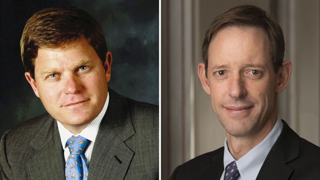 Gareth Penny and Bruce Cleaver headshots