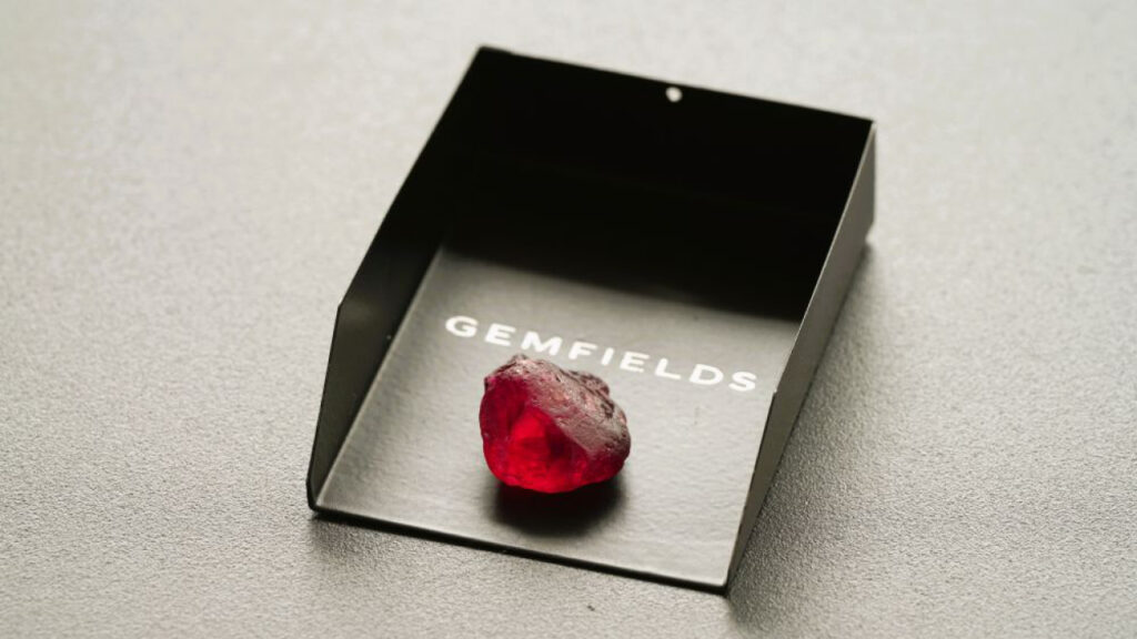 36-carat ruby from Gemfields image