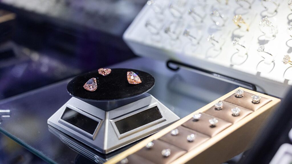 Jewelry exhibit at the JCK show image