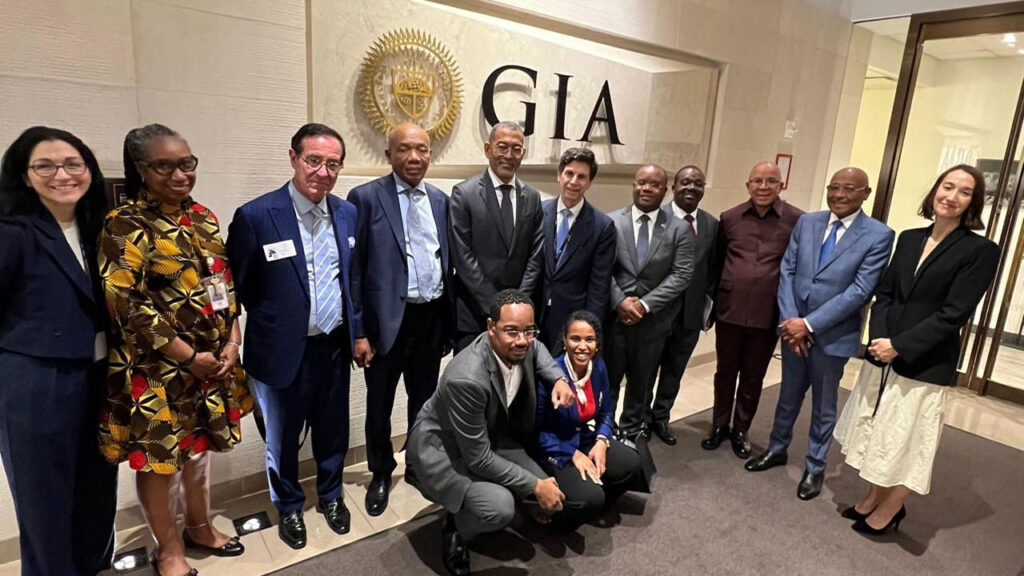 Angolan ministry meeting with GIA image